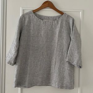 Brand new notPERFECTLINEN January Small Checks